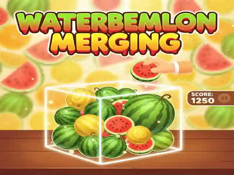 Igra Watermelon Merging spletu