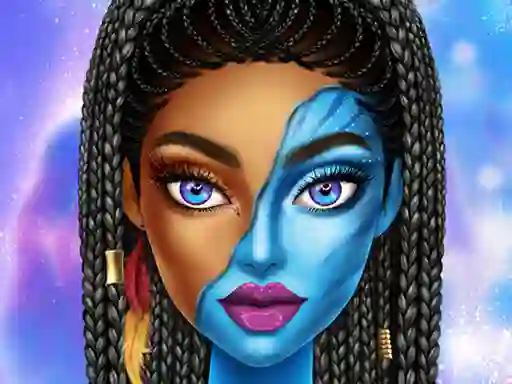 Igra Blue Girls Make Up spletu