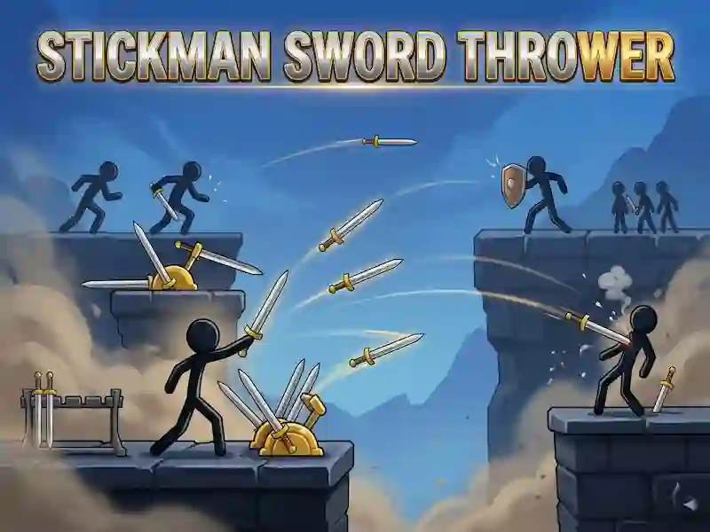 Igra Throw Sword spletu