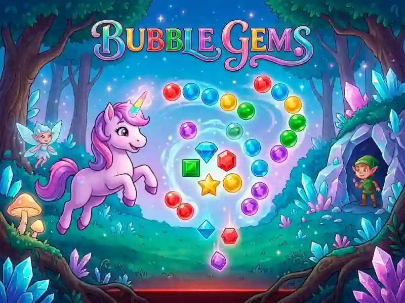 Igra Bubble Gems spletu