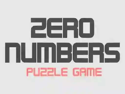 Igra Zero Numbers Puzzle Game spletu