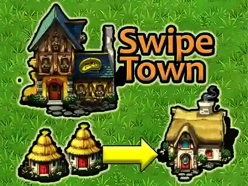 Igra Swipe Town spletu