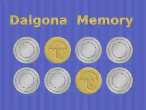 Igra Dalgona Memory spletu