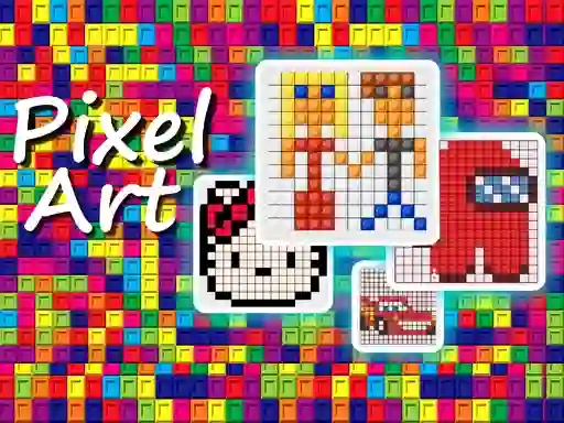 Igra Pixel Art Challenge spletu