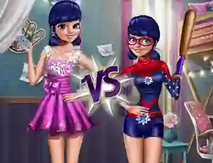 Igra Good vs Bad Girl spletu