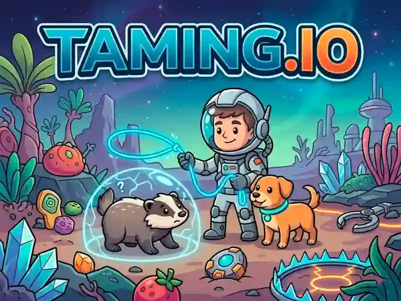 Igra Taming.io spletu