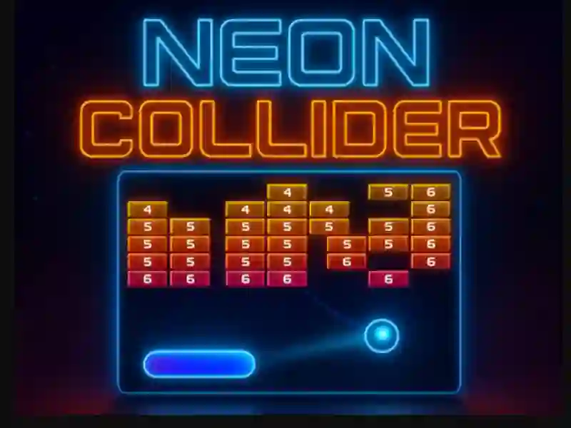 Igra Neon Collider spletu
