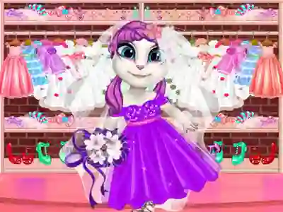 Igra Sweet Kitty Dream Dress spletu