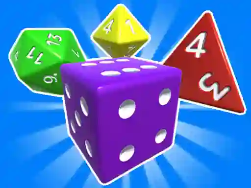 Igra Idle Dice 3D: Incremental Game spletu