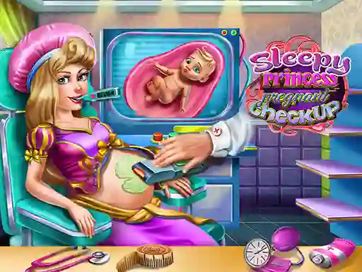 Igra Sleepy Princess Pregnant Check Up spletu