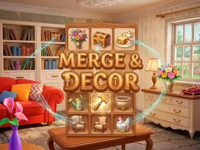 Igra Merge & Decor spletu
