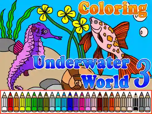 Igra Сoloring Underwater World 3 spletu