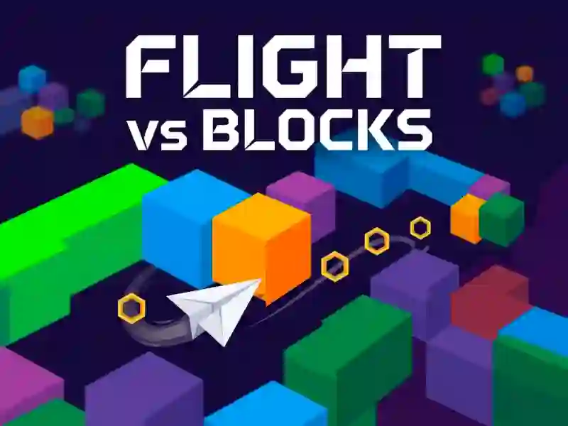 Igra Flight vs Blocks spletu