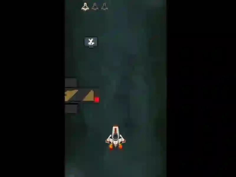 Igra Space Endless Runner spletu