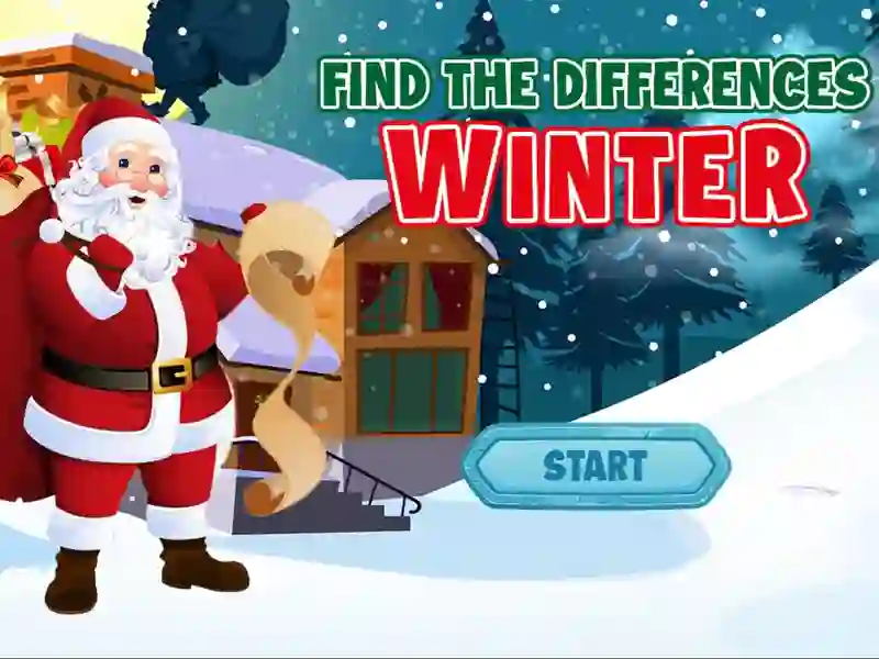 Igra Find The Differences Winter spletu