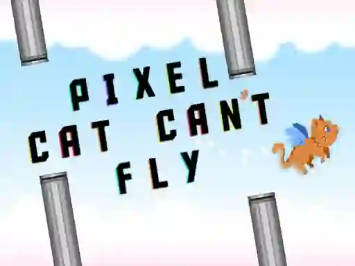 Igra Pixel cat can't fly spletu