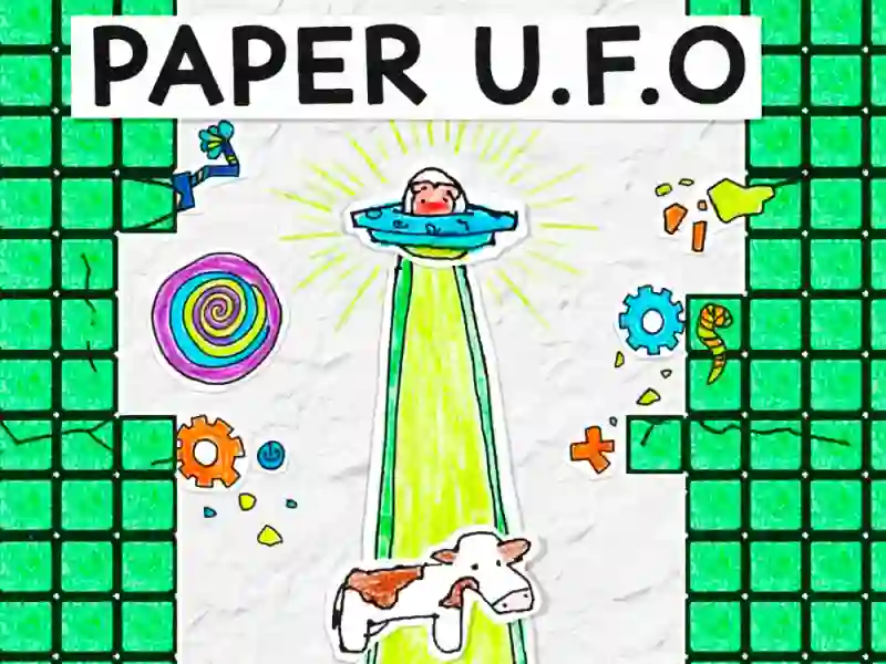 Igra Paper U.F.O. spletu