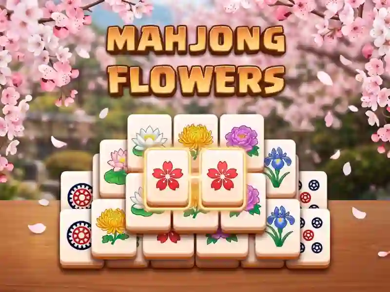 Igra Mahjong Flowers spletu