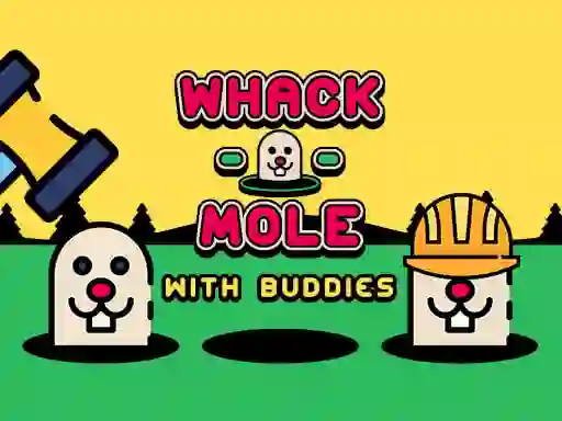 Igra Whack A Mole With Buddies spletu