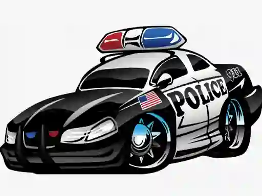 Igra Police Cars Memory spletu