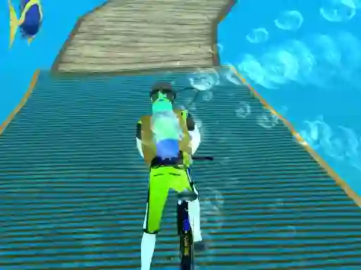 Igra Under Water Cycling spletu