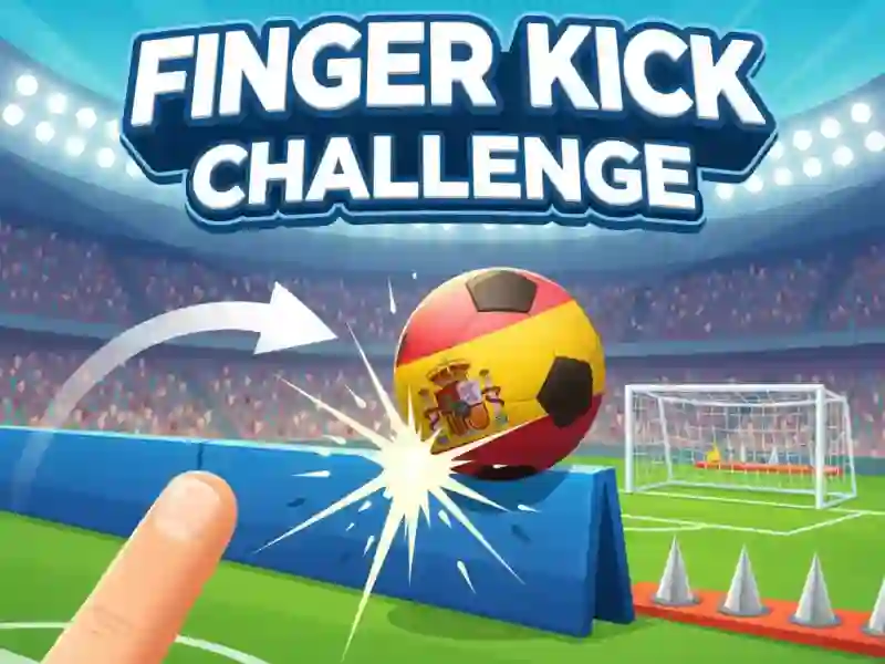 Igra Finger Kick Challenge spletu