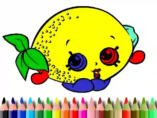 Igra Back To School: Fruits Coloring Book spletu