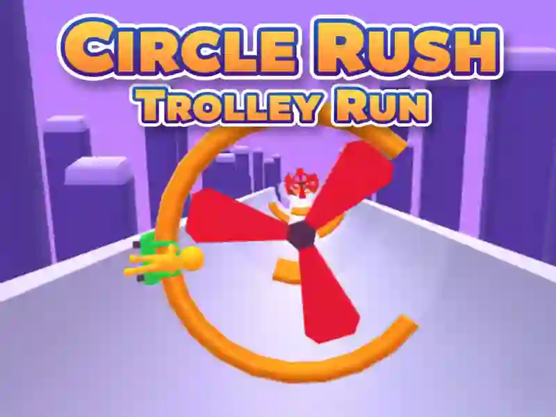 Igra Circle Rush Trolley Run spletu
