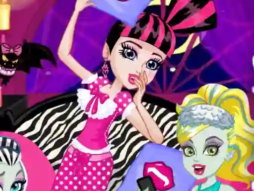 Igra Monster Slumber Party Funny Faces spletu