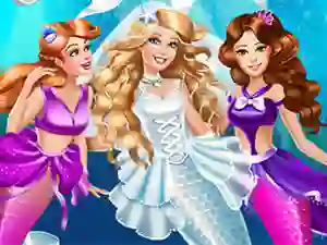 Igra Mermaid Doll Wedding spletu