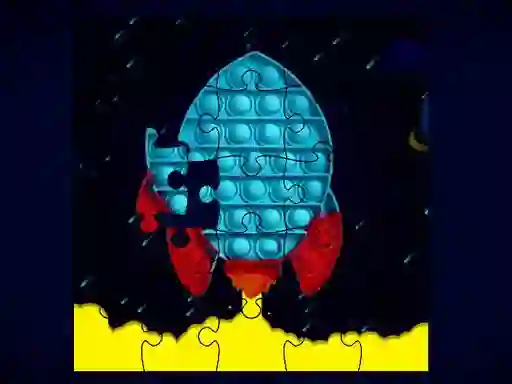 Igra Pop It Rockets In Space Jigsaw spletu
