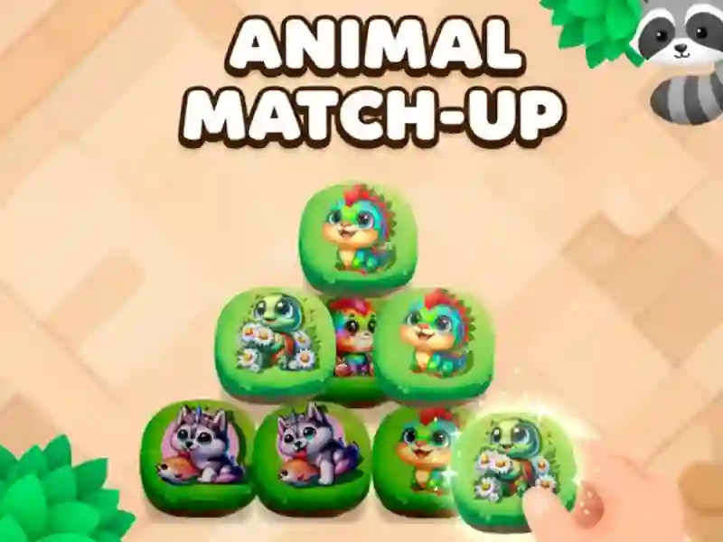 Igra Animal Match-Up spletu