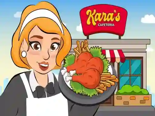Igra Kara's Cafeteria spletu