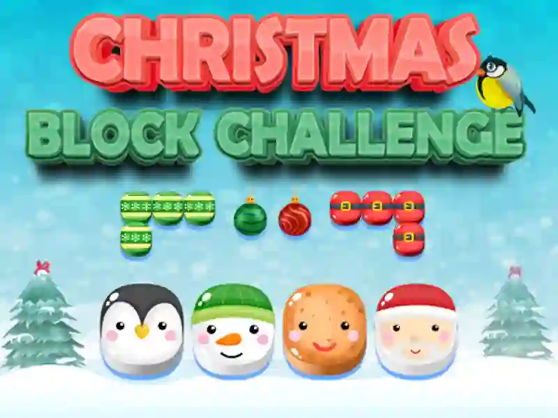 Igra Christmas Block Challenge spletu