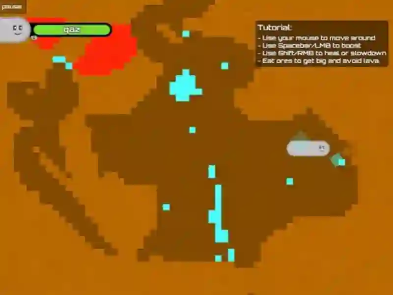 Igra Digworm.io spletu