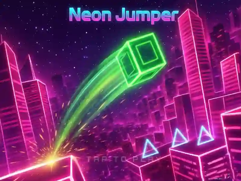 Igra Neon Jumper spletu
