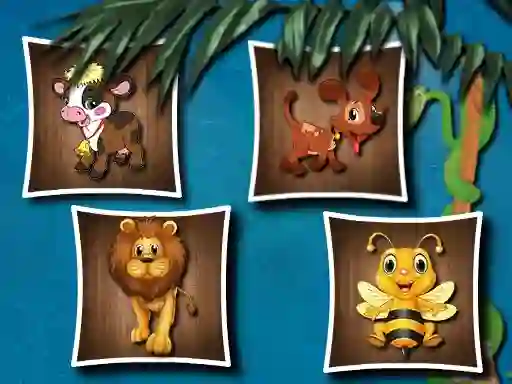 Igra Cute Animal Shapes spletu
