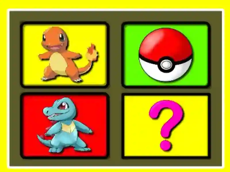 Igra Pokemon Memory Time spletu