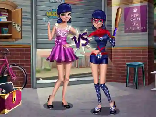 Igra Princess vs Superhero spletu