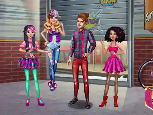 Igra Girls Fashion Advisers spletu