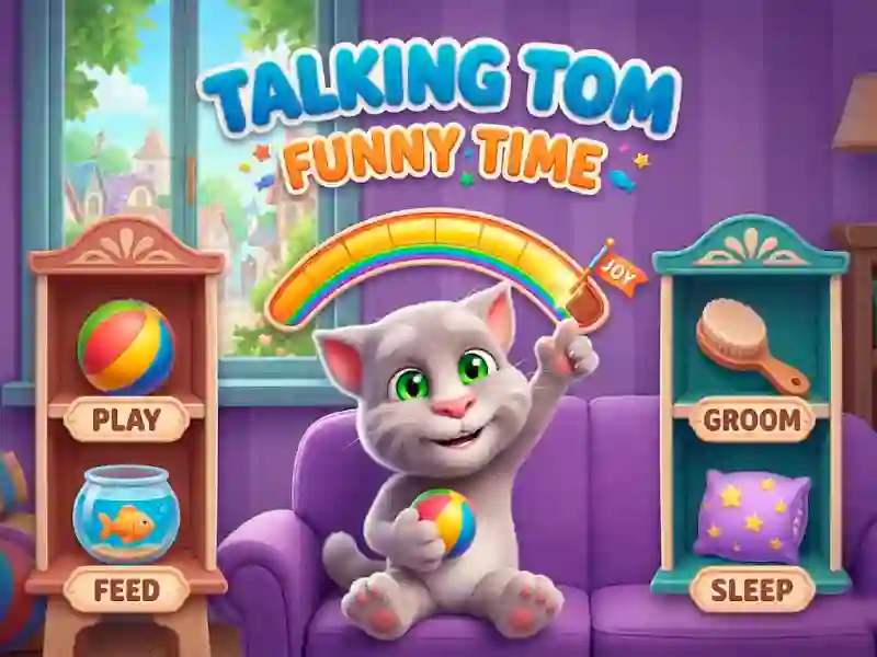 Igra Talking Tom Funny Time spletu