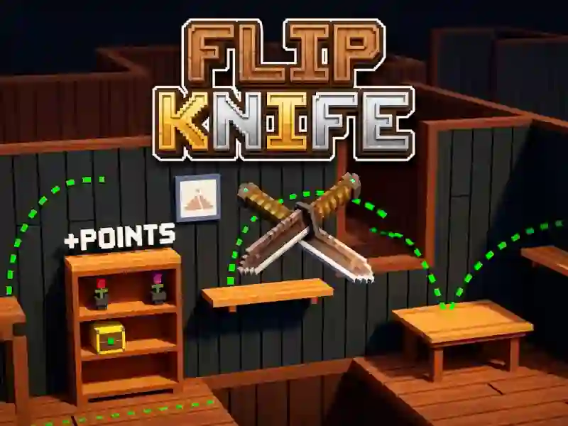 Igra Flip Knife spletu