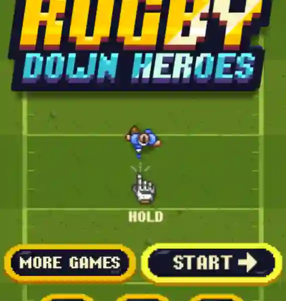 Igra Rugby Down Heroes spletu