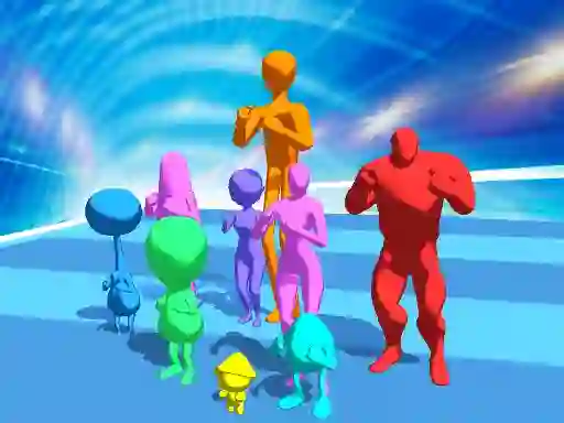 Igra Stickman Crowd Fight spletu