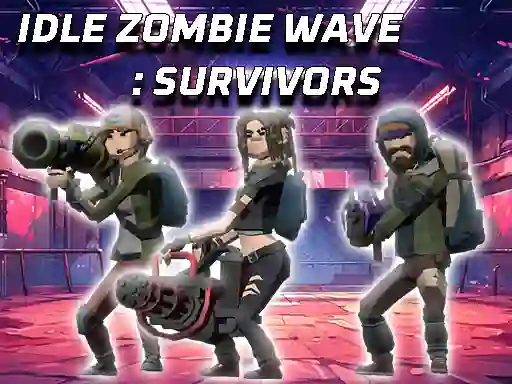 Igra Idle Zombie Wave: survivors spletu