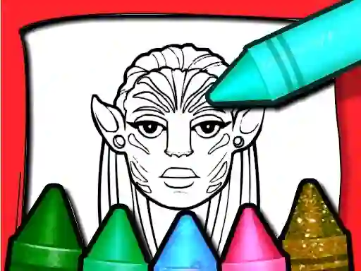 Igra Avatar Coloring Book spletu