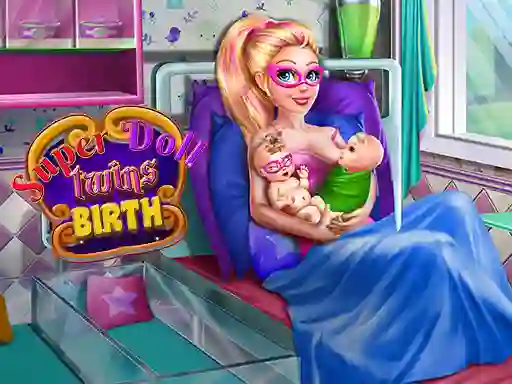 Igra Super Doll Twins Birth spletu