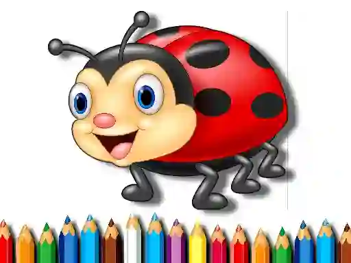 Igra Ladybug Coloring Book spletu