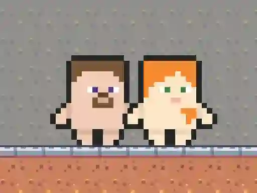 Igra Pixi Steve Alex Herobrine spletu