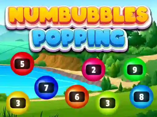 Igra Numbubbles Popping spletu